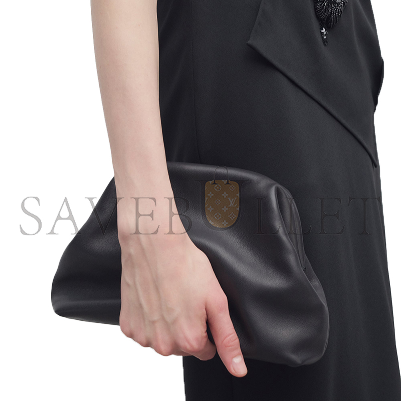 THE ROW MIRA CLUTCH IN LEATHER W1781L72BAG (22*16*7cm)